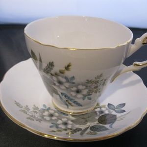 Vintage Regency English Teacup & Saucer Bone China